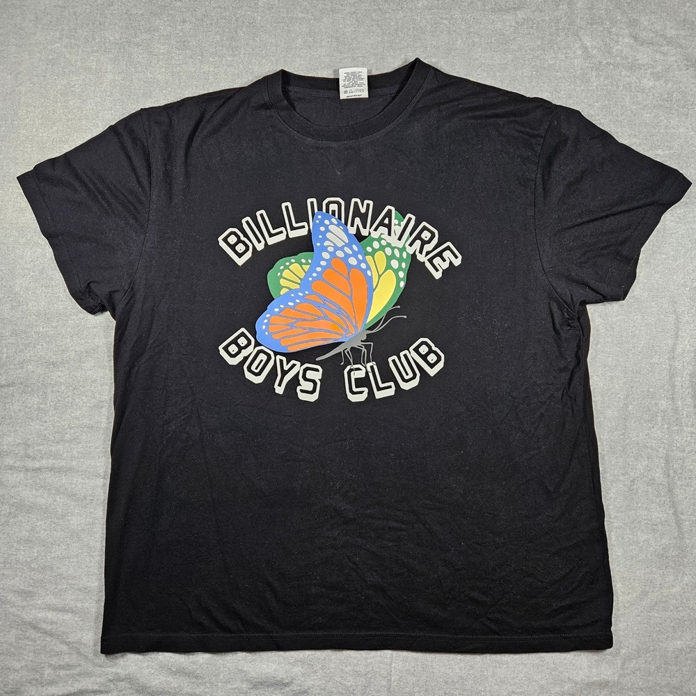 Billionaire Boys Club Butterfly Graphic T-Shirt Black Mens‎ XXL 7 Mercer St NYC